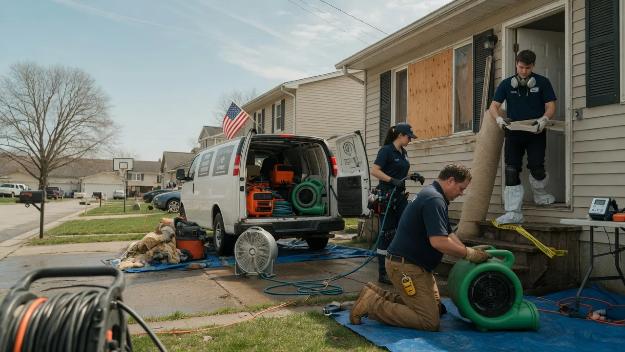 Water Damage Restoration in Whiteman Air Force Base, MO near me